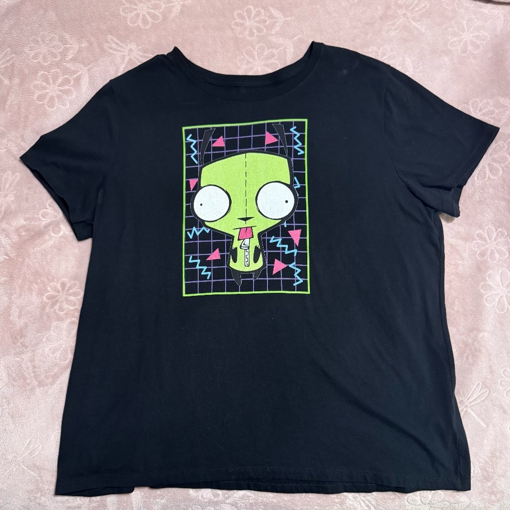 L | Woman's Gir / Invader Zim Tee - image 1